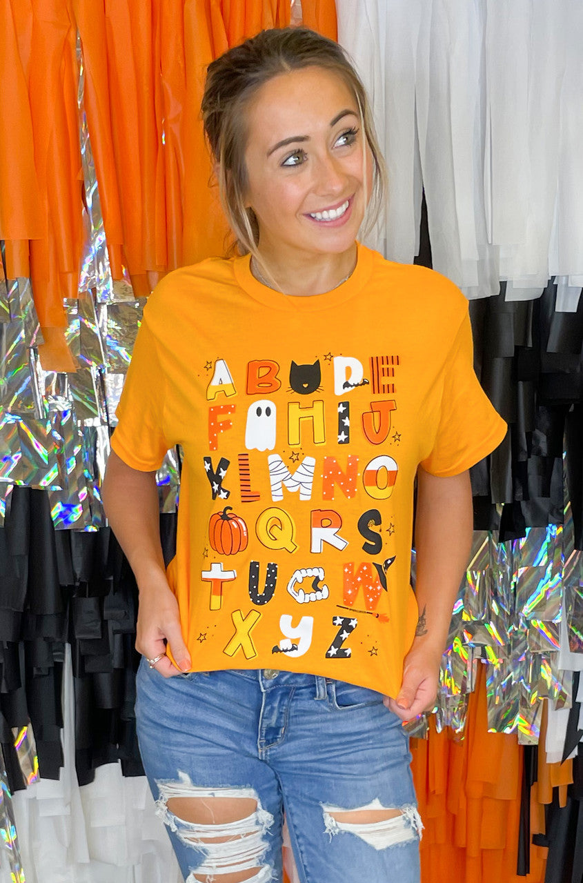 T2D Alphabet Halloween T-Shirt