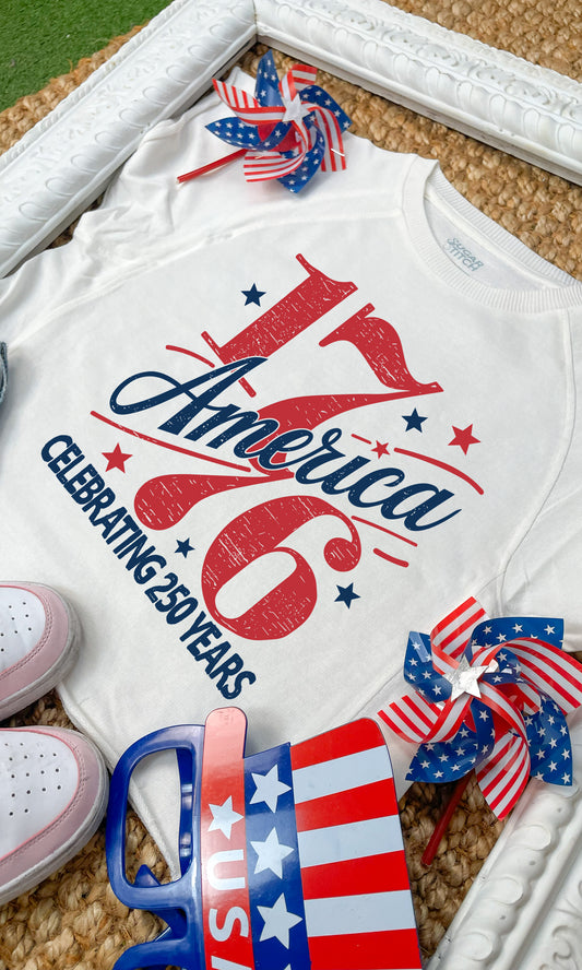 1776 America Graphic Edgy Shirt
