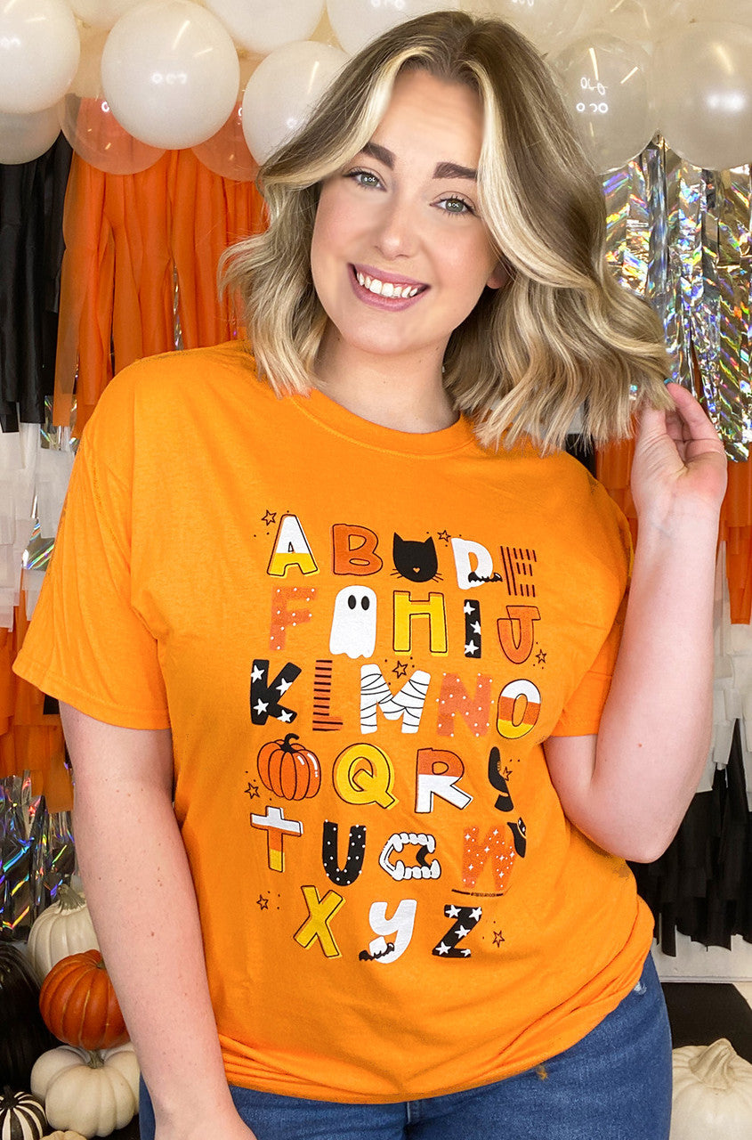 T2D Alphabet Halloween T-Shirt