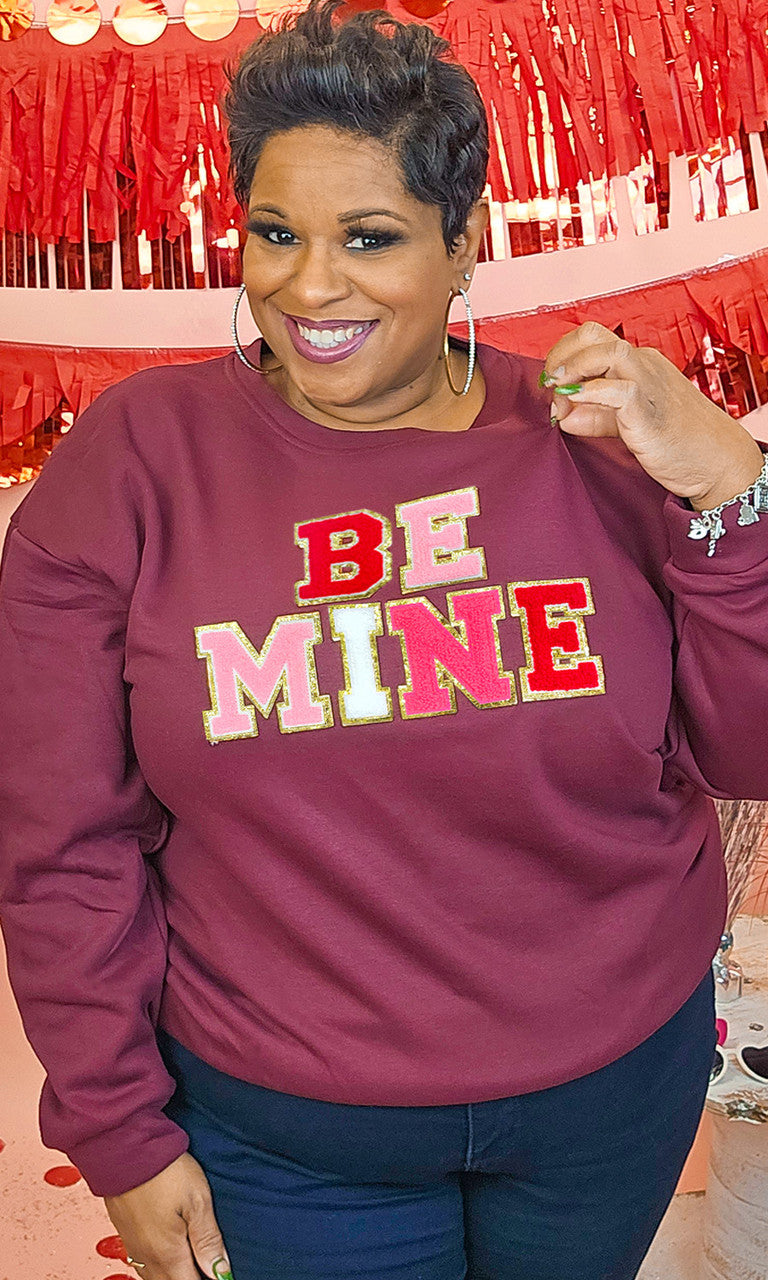 Be Mine Ideal Chenille Sweatshirt