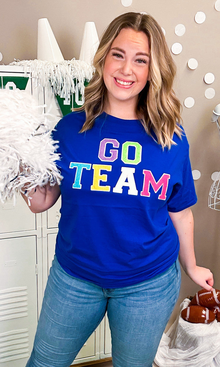 Soft Chenille Go Team T-Shirt