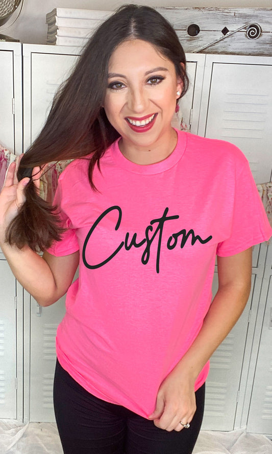 Magic Puff Custom Script T-Shirt