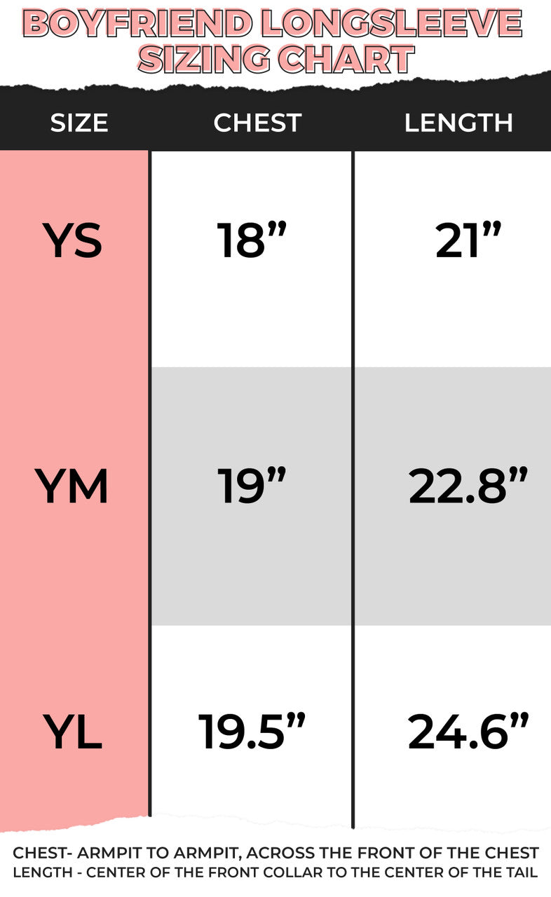 Ideal Chenille Be Hoppy Easter Youth Long Sleeve Shirt