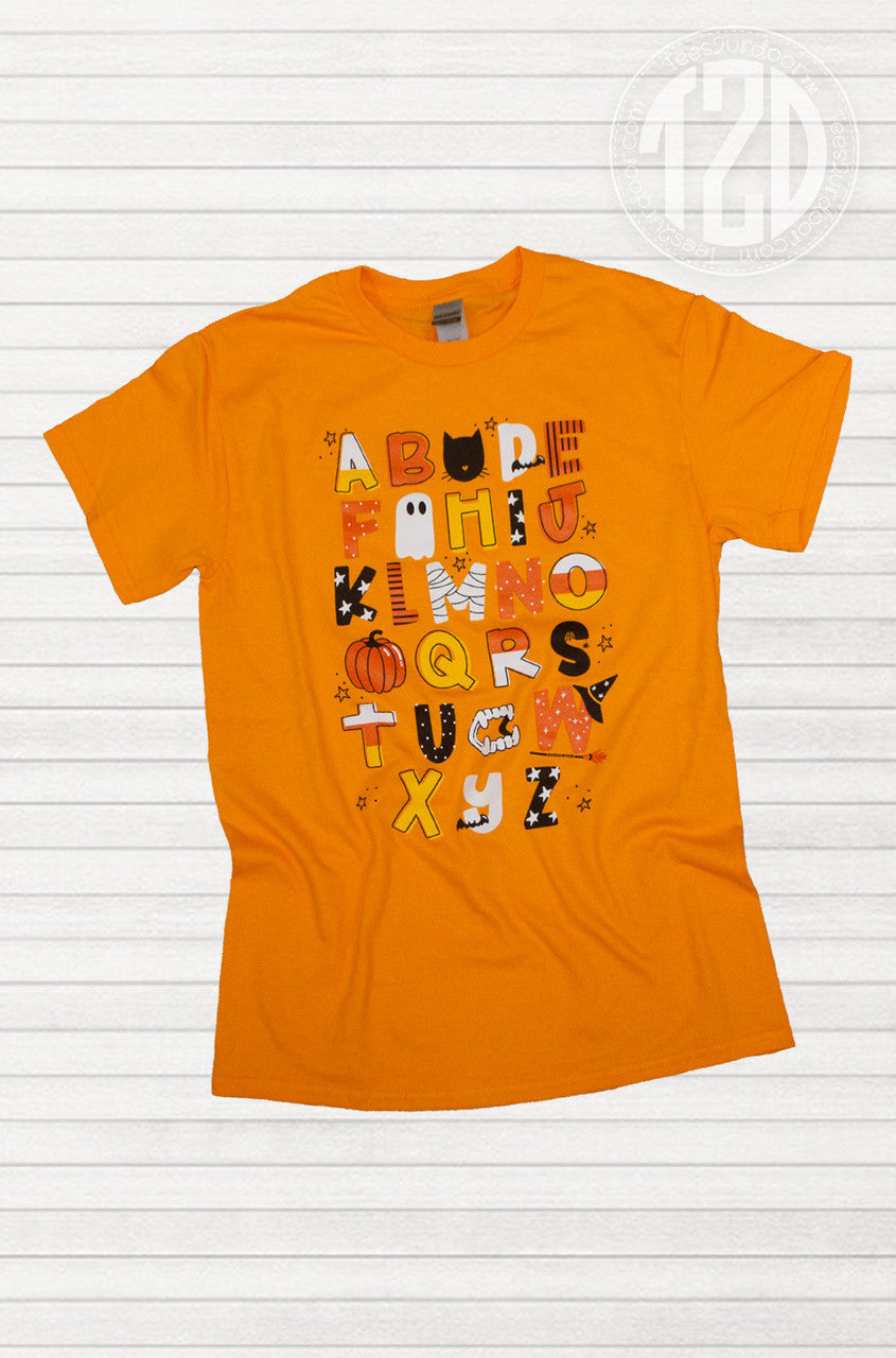 T2D Alphabet Halloween T-Shirt