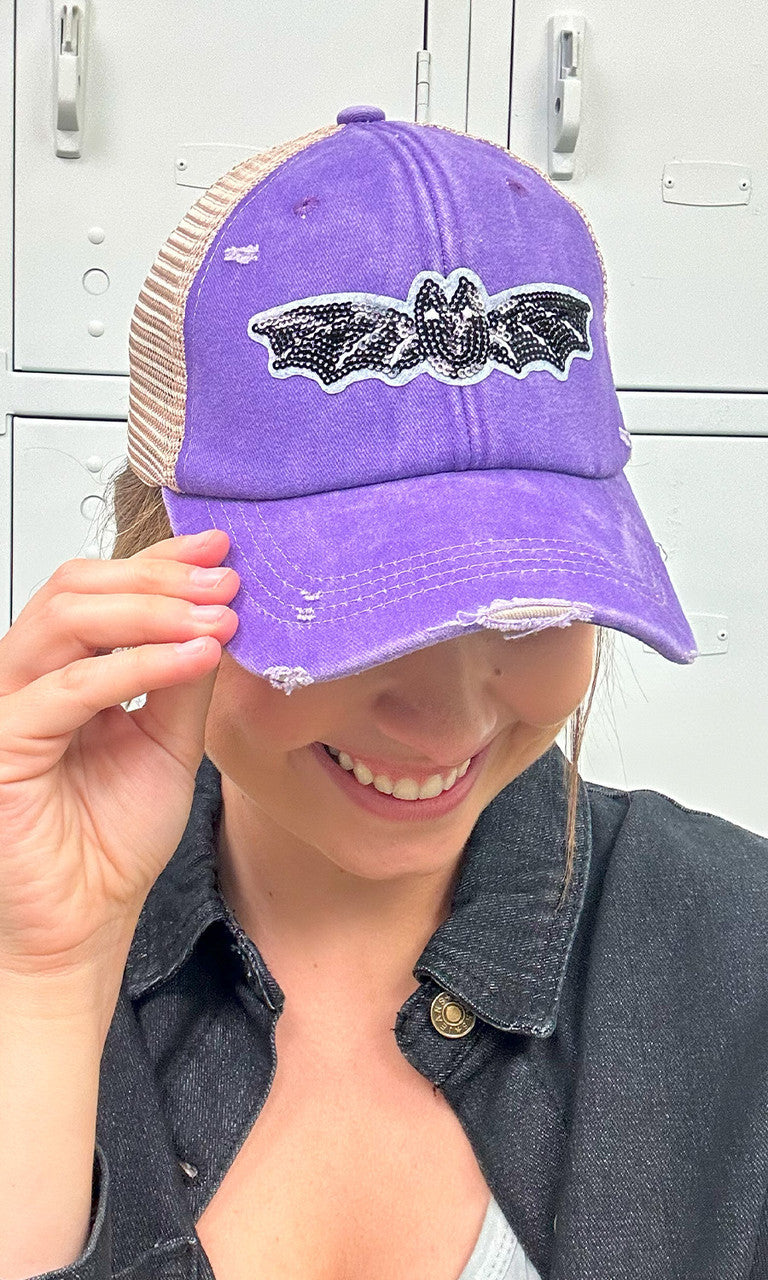 Halloween Sparkle Vintage Hat