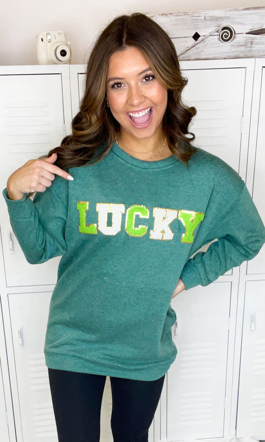 Lucky Ideal Chenille Sweatshirt