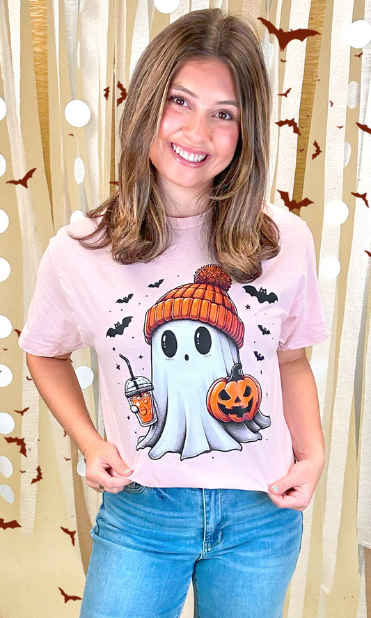 Batty Ghost Graphic T-Shirt