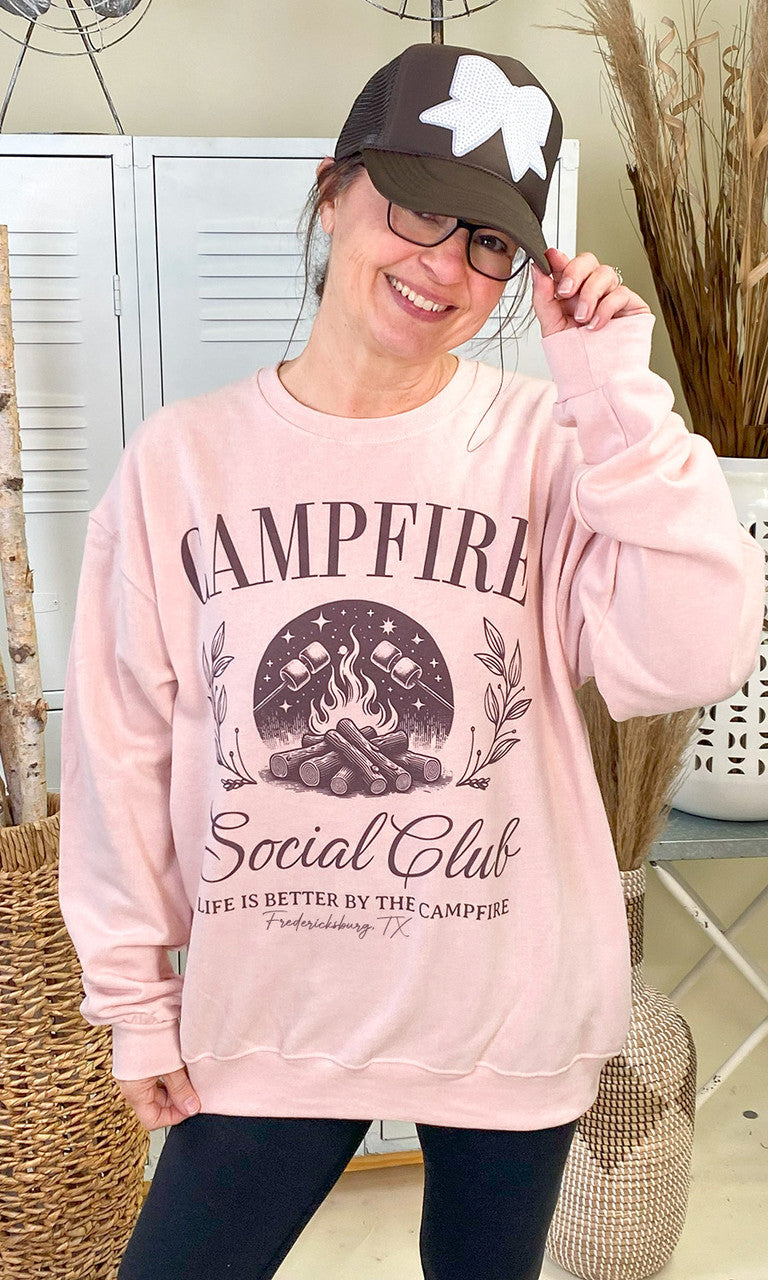 Campfire Social Club Custom Graphic Sweatshirt