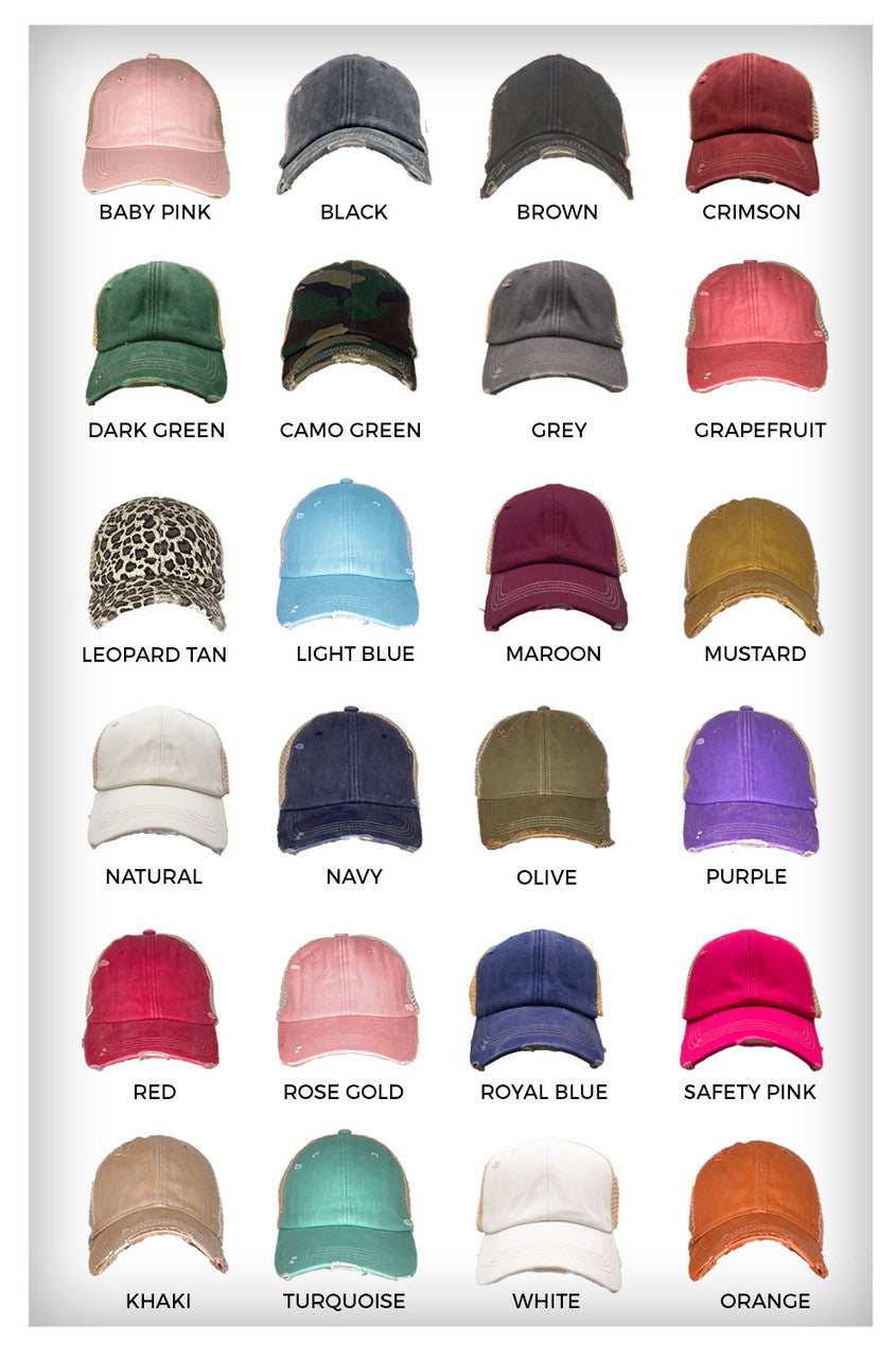 Soft Chenille Monogram Hat