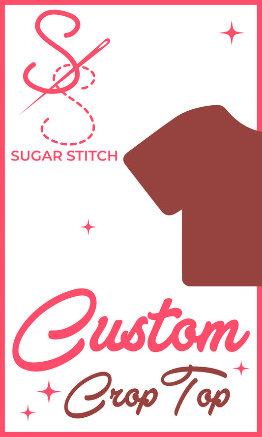 Custom Graphic Crop Top