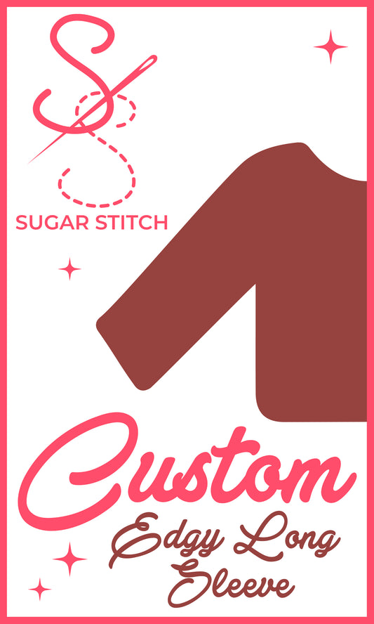 Custom Edgy Graphic Long Sleeve Shirt