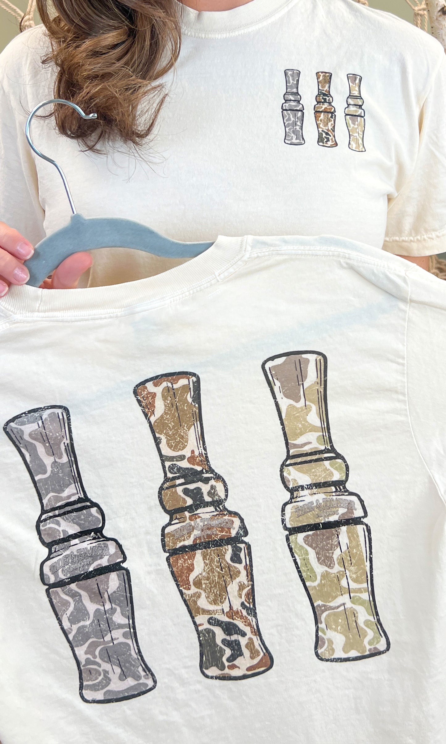 Duck Calls Comfort Color Graphic T-Shirt