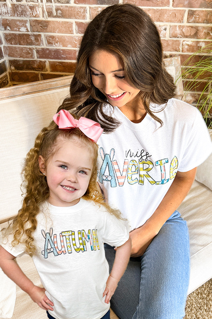 Easter Custom Name T-Shirt