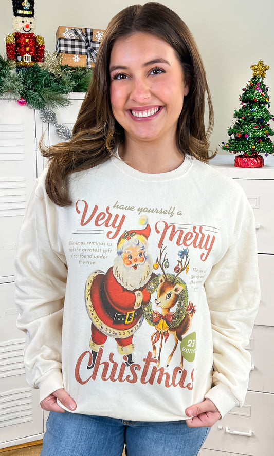 Have Yourself a Very Merry Christmas Graphic Sweatshirt