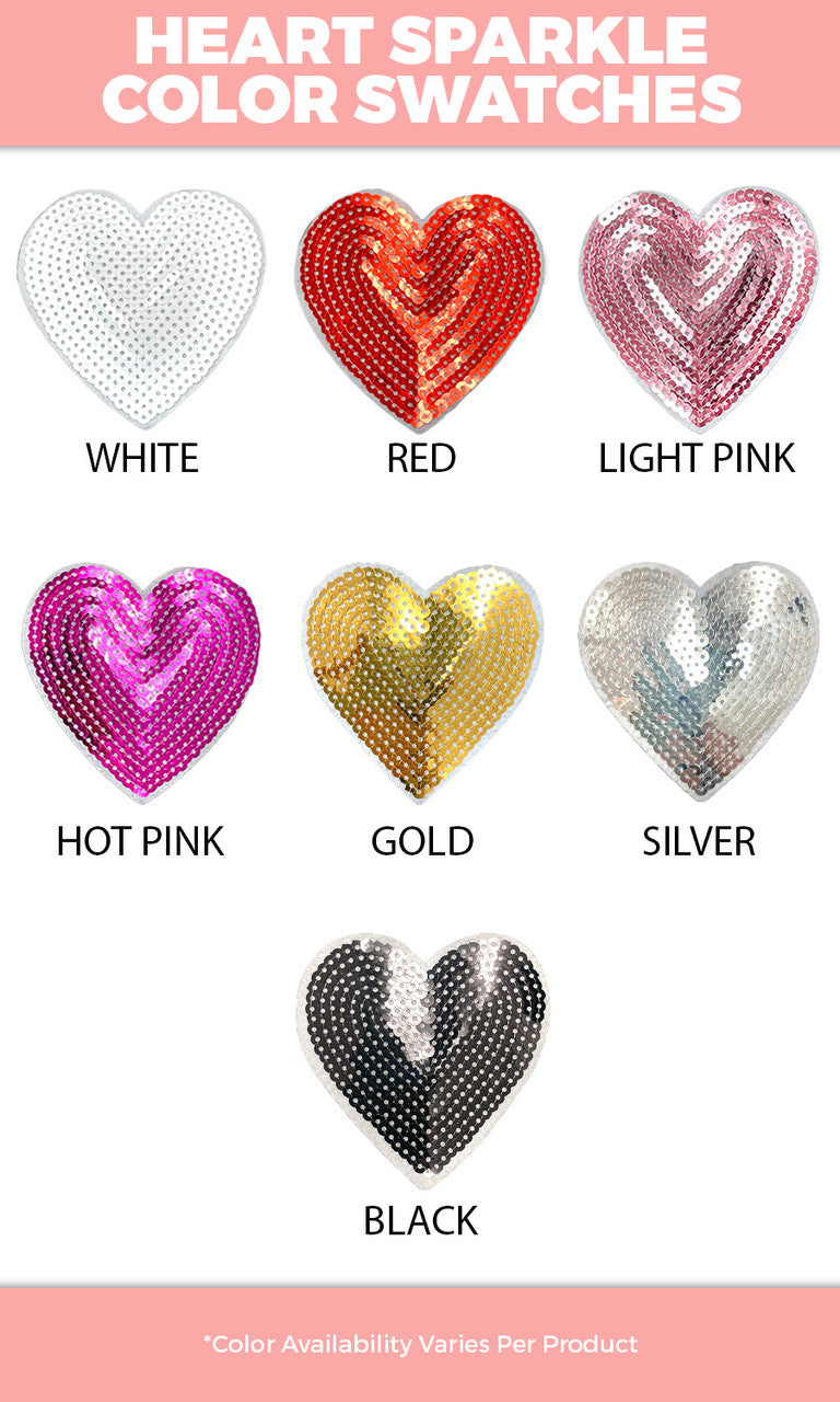 Sequin Heart Vintage Washed Hat