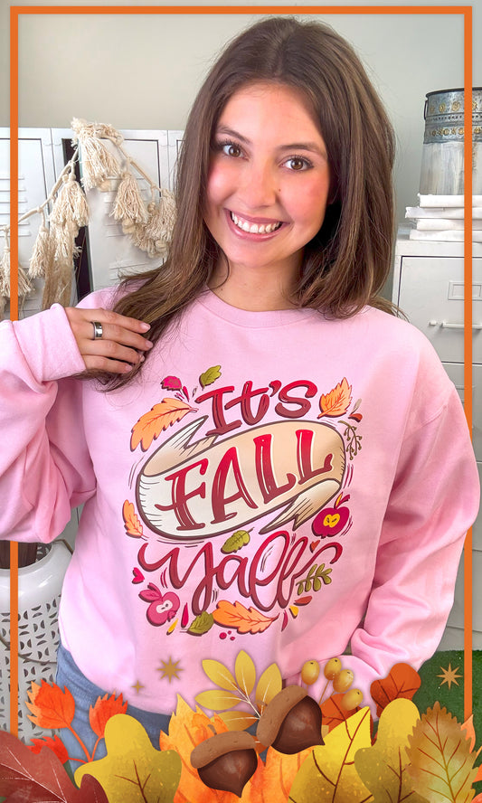 It's Fall Y'all Graphic Sweatshirt