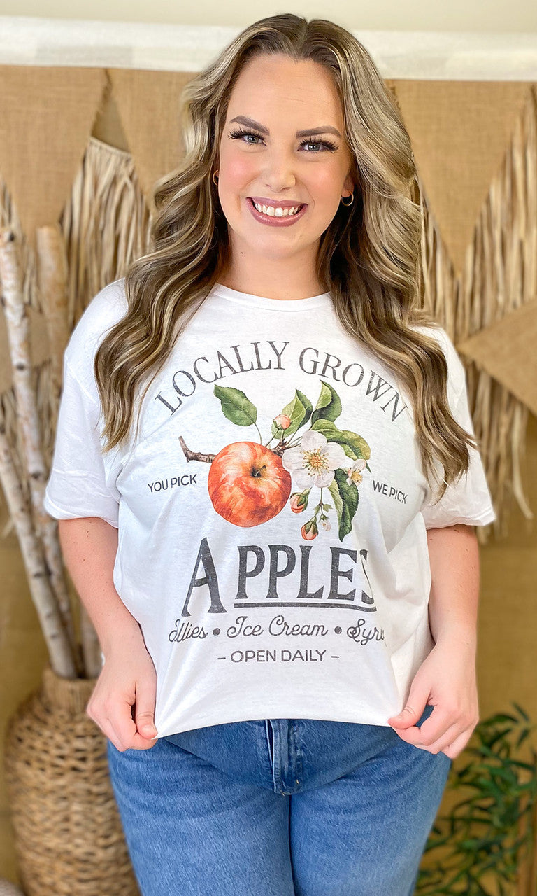 Locally Grown Fruit Graphic T-Shirt