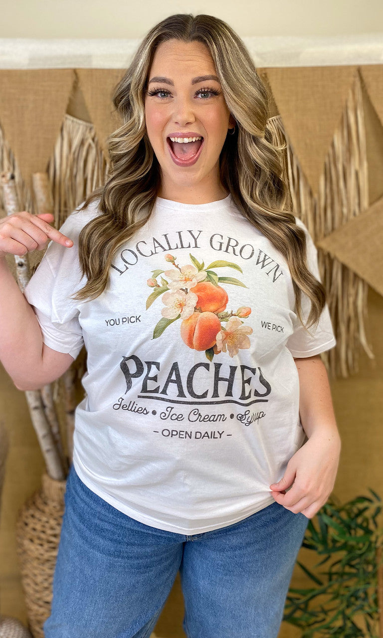 Locally Grown Fruit Graphic T-Shirt