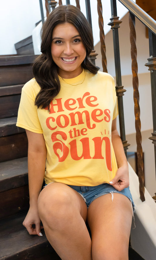 Retro Here Comes the Sun T-Shirt