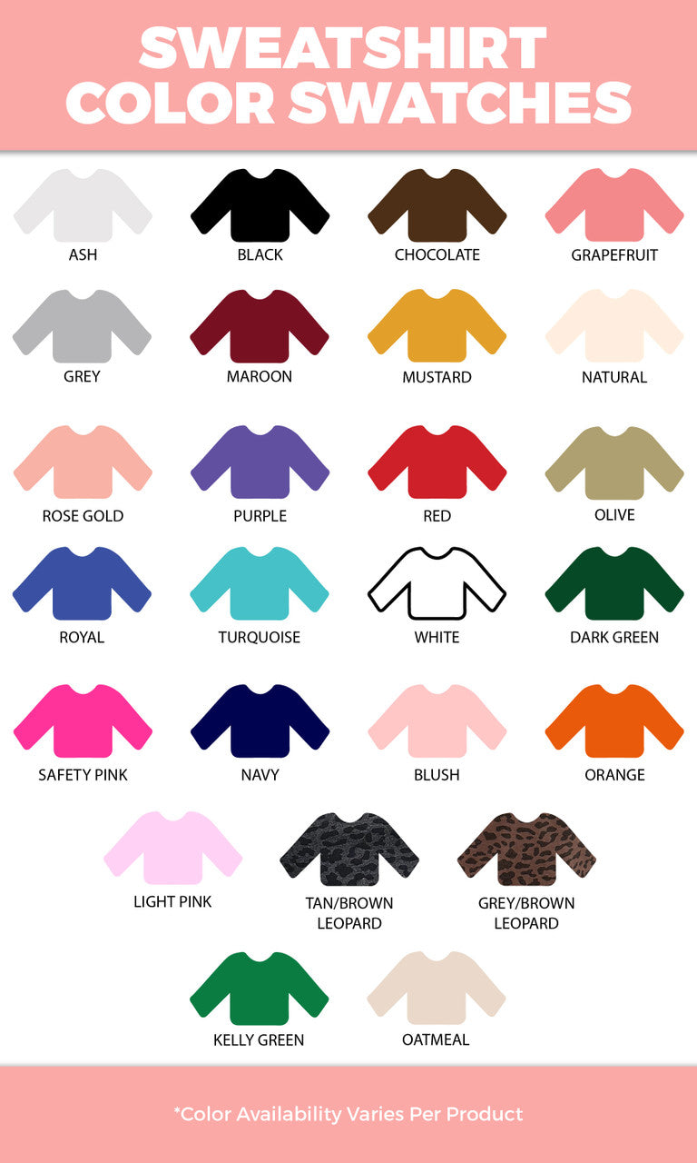 Game Day Sequin Funky Mix Graphic Sweatshirt
