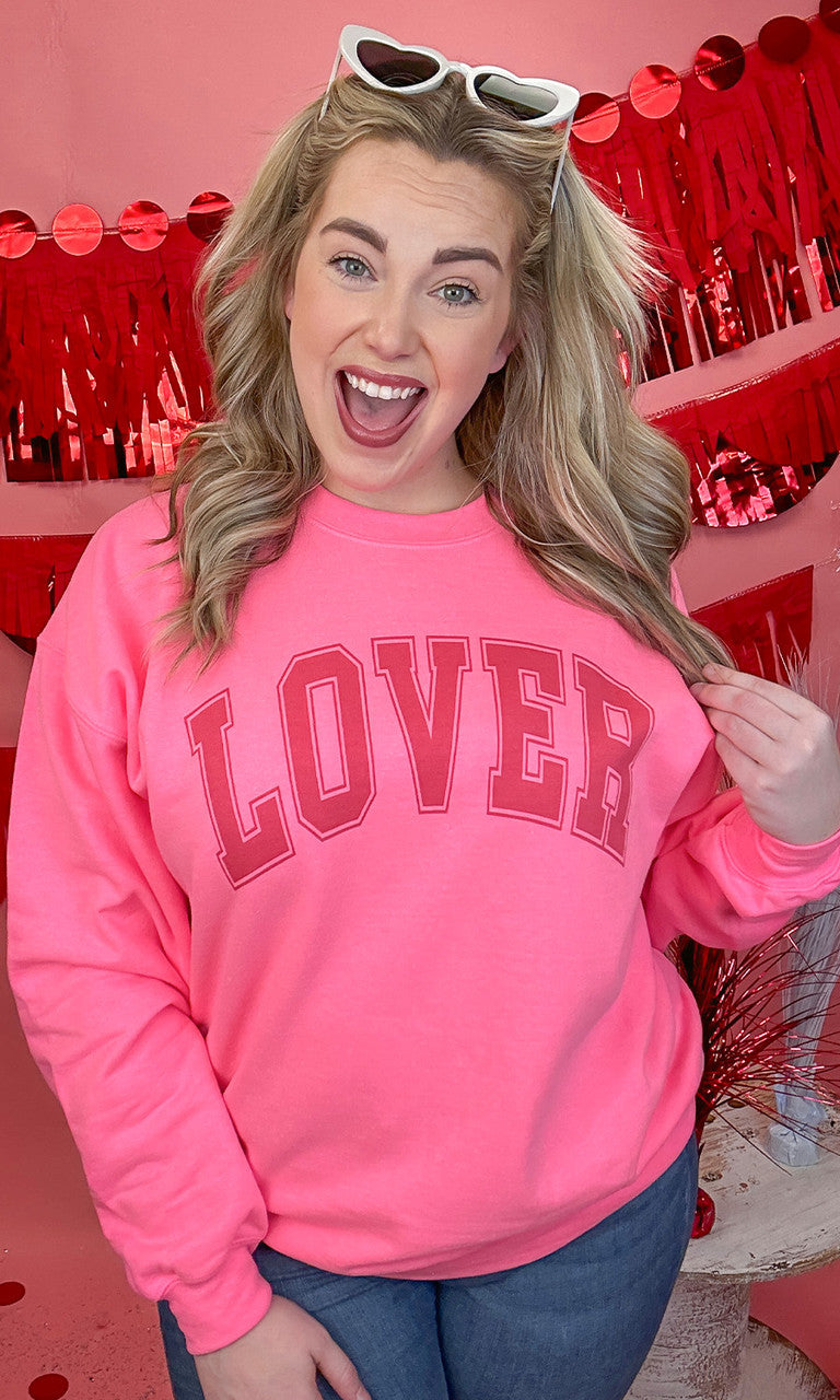 Valentine's Lover Graphic Sweatshirt
