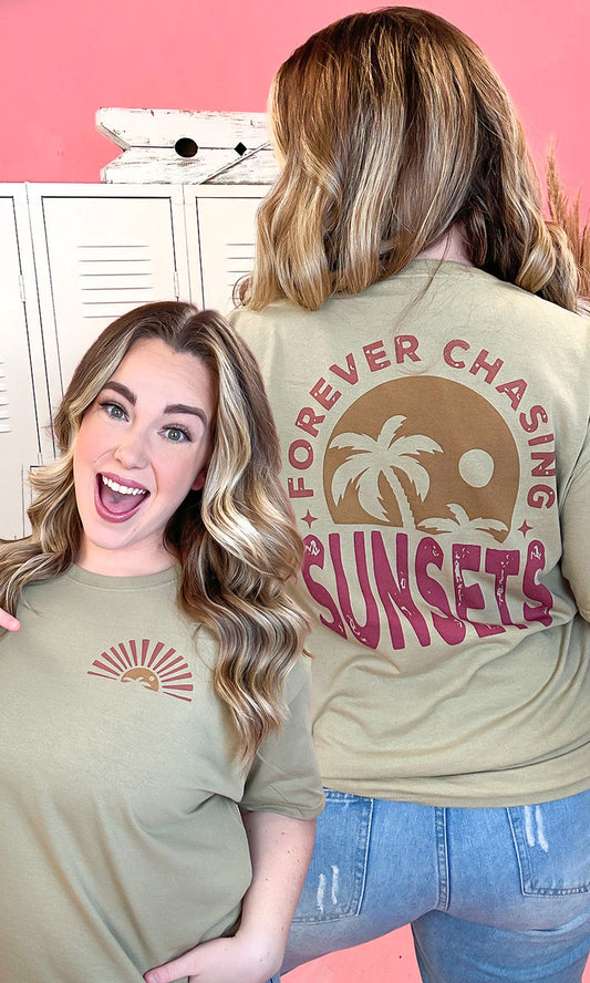 Chasing Sunsets Graphic Shirt