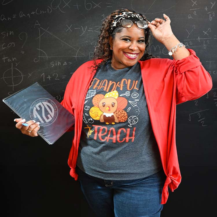 Thankful to Teach Fall Teacher T-Shirt