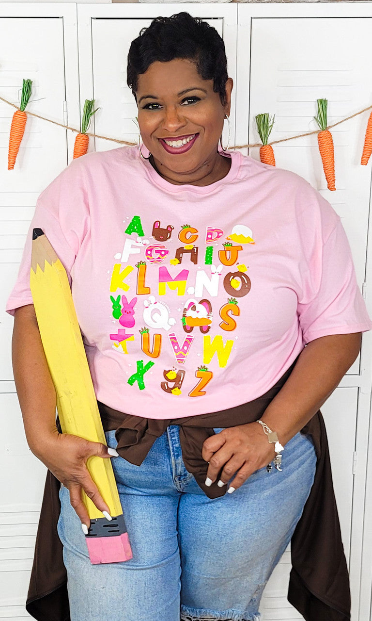 T2D Alphabet Easter T-Shirt