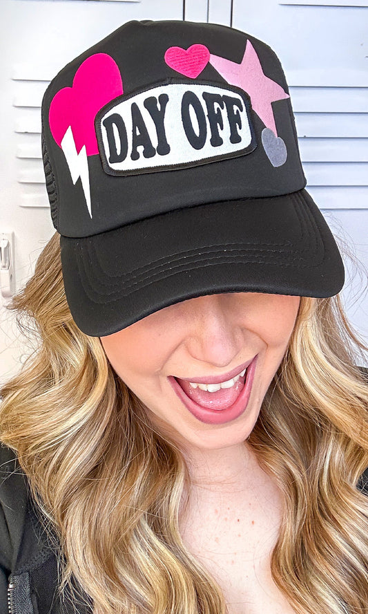 Day Off Patch Trucker Hat
