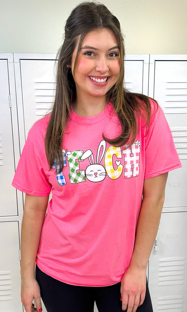 Teach Easter Graphic T-Shirt