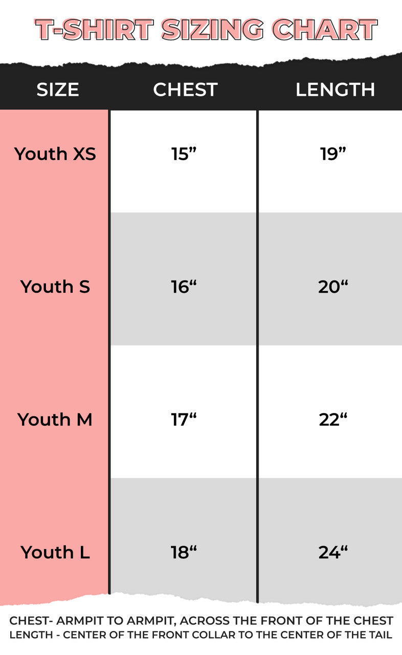 Baseball Bow Youth Graphic Shirt