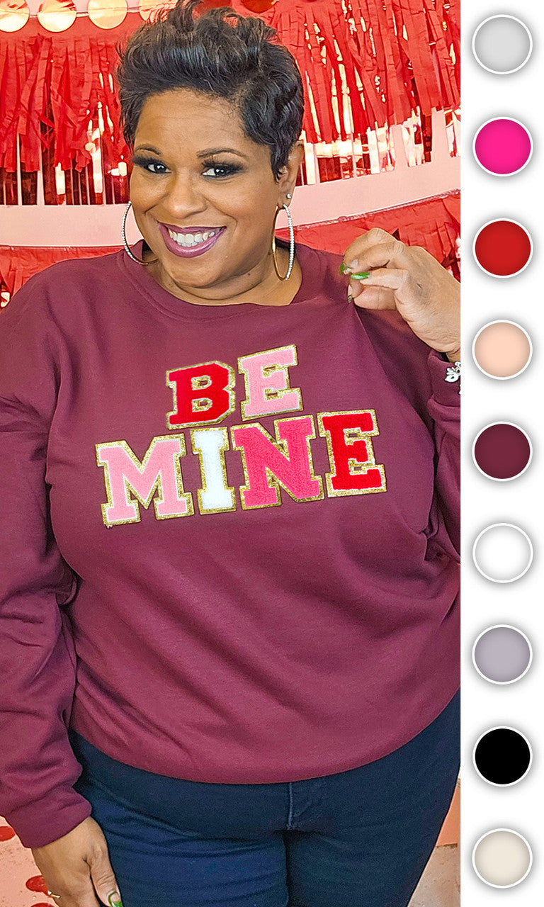 Be Mine Ideal Chenille Sweatshirt