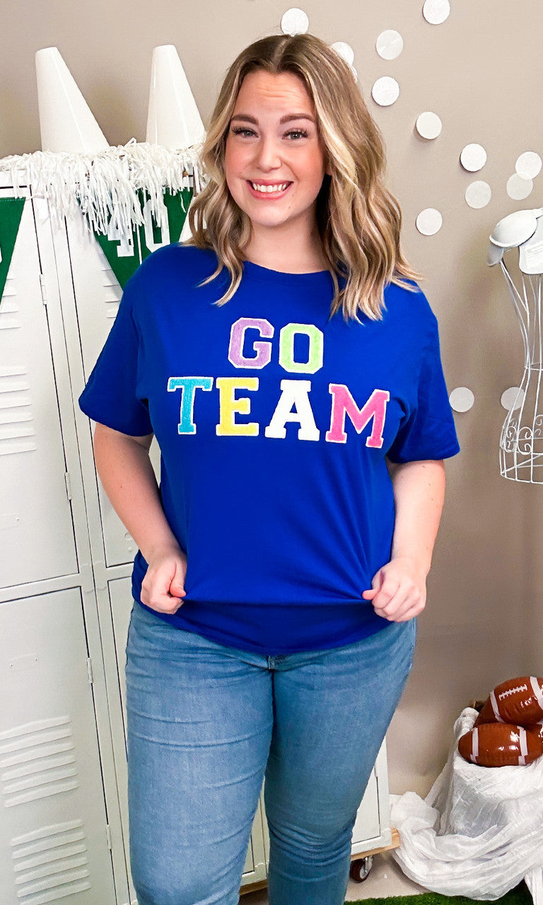 Soft Chenille Go Team T-Shirt