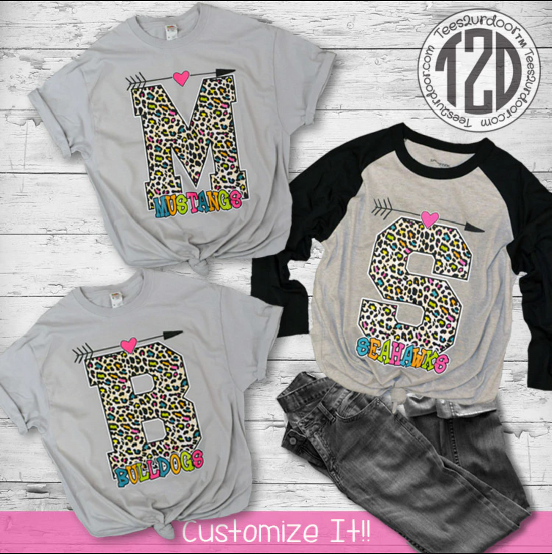 4 Custom Mascot Tees You'll Love