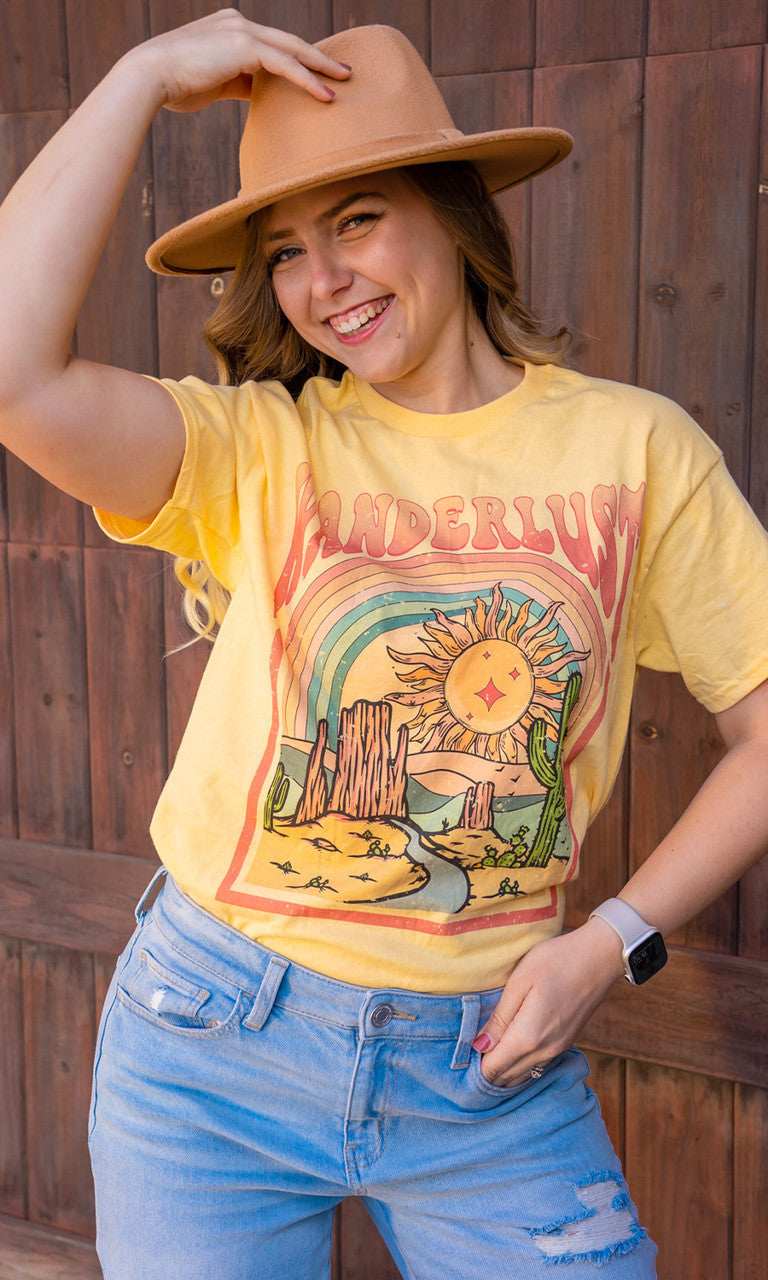 Desert Wanderlust Graphic T-Shirt