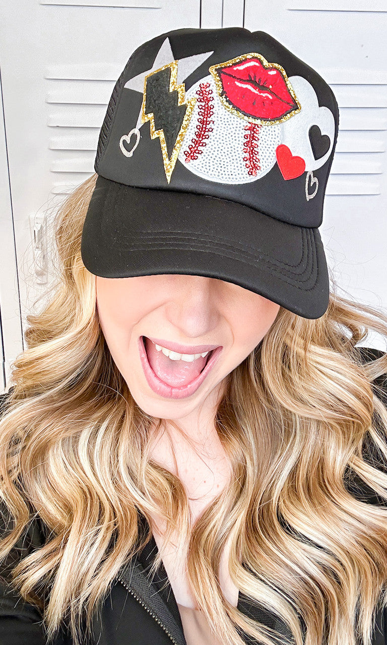 Baseball Patch Trucker Hat