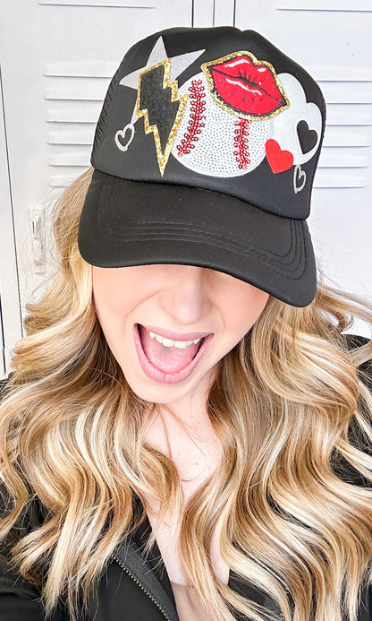 Baseball Patch Trucker Hat