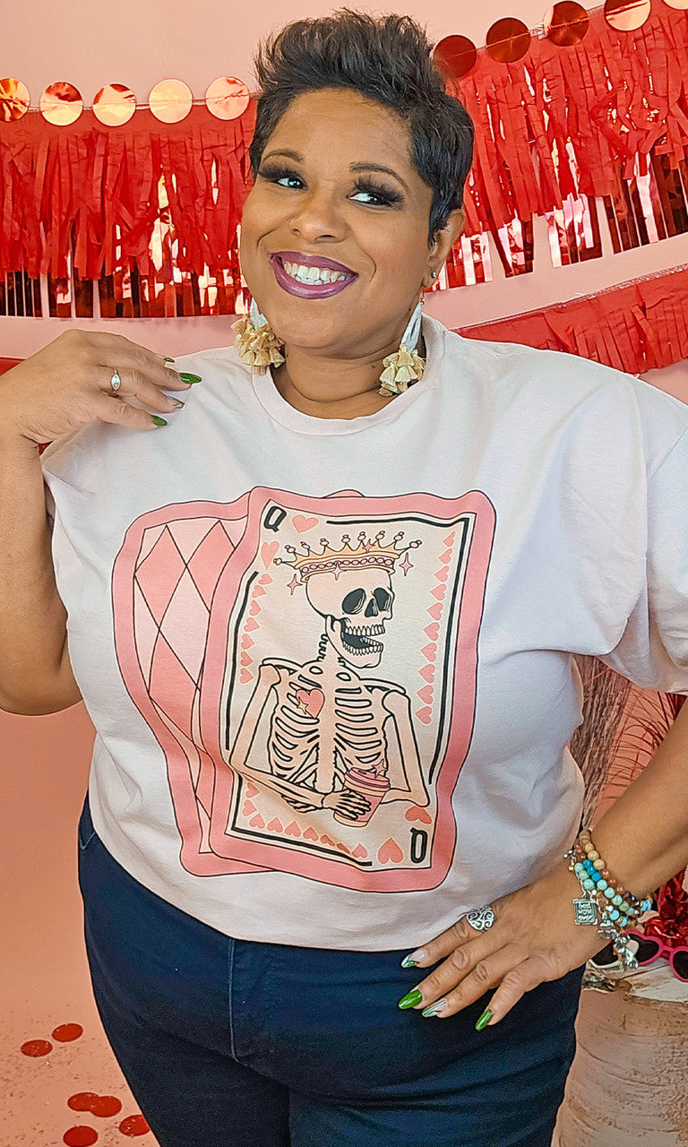 Queen of Hearts Graphic T-Shirt
