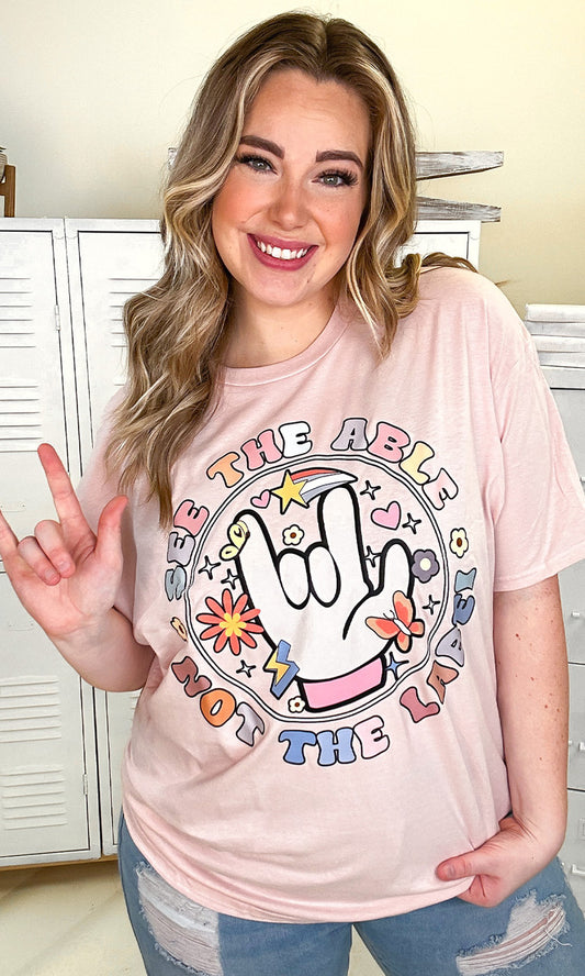 See the Able Butterflies Graphic Shirt