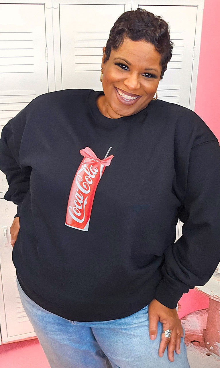 Bow Beverages Graphic Sweatshirt
