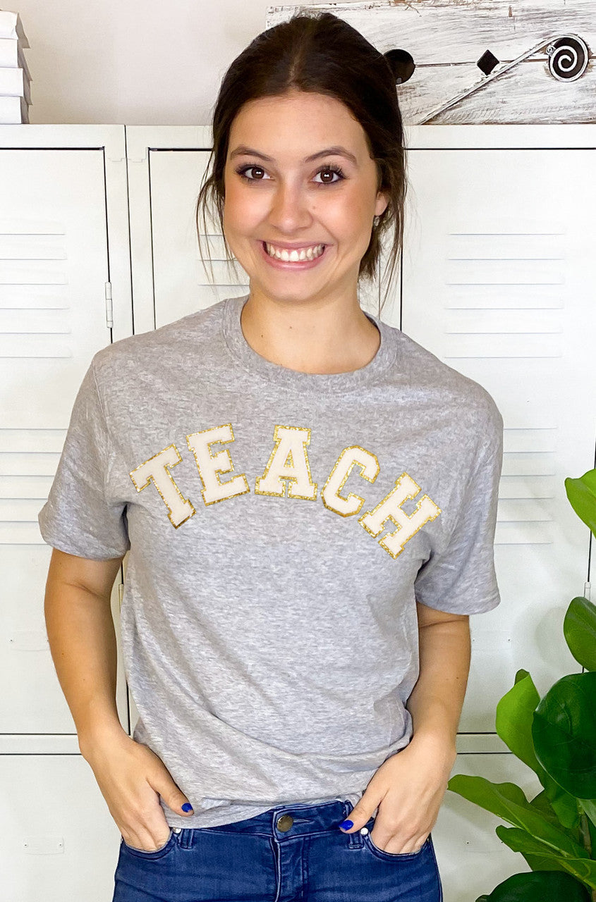 Teach Ideal Chenille T-Shirt