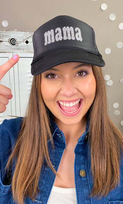Glitter Mama Trucker Hat