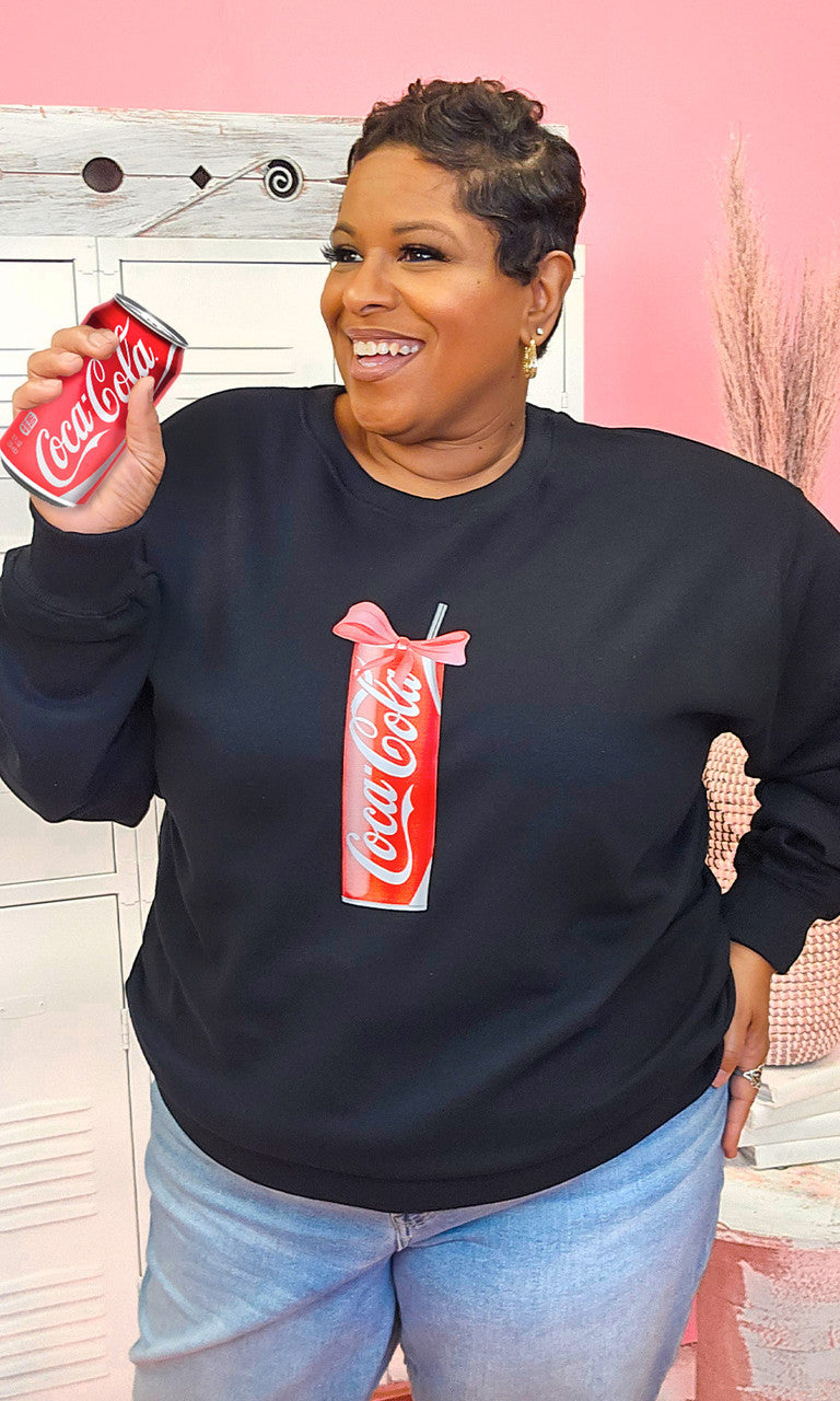 Bow Beverages Graphic Sweatshirt