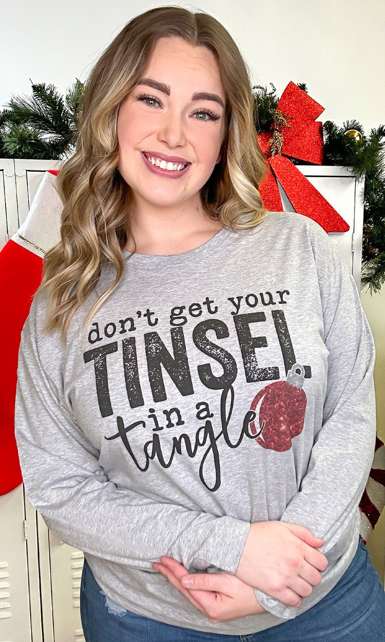 Don’t get your Tinsel in a Tangle Boyfriend Long Sleeve