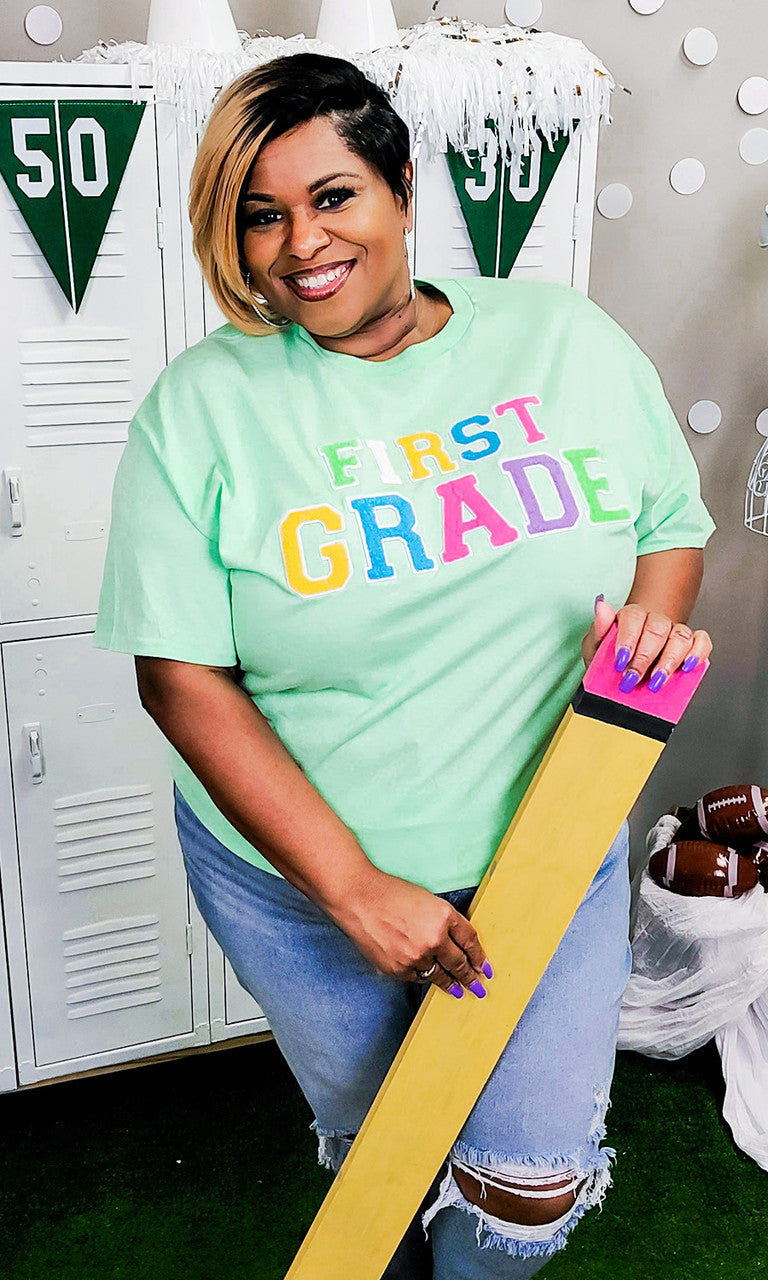 Soft Chenille Grade Level T-Shirt