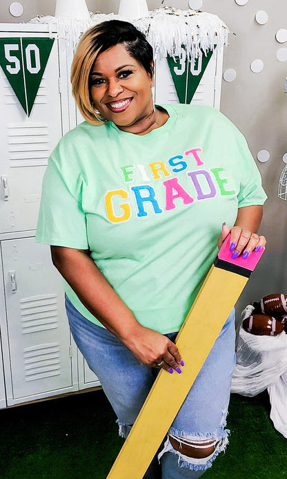 Soft Chenille Grade Level T-Shirt