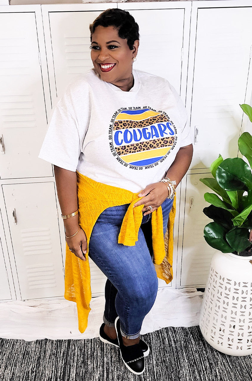 Go Team Custom Mascot T-Shirt