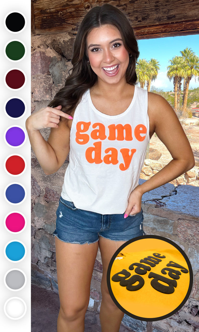 Game Day Magic Puff Tank Top