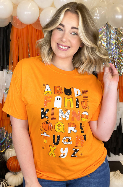 T2D Alphabet Halloween T-Shirt