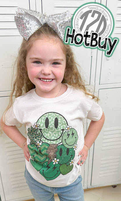 St. Patrick’s Vibes Youth Graphic T-Shirt